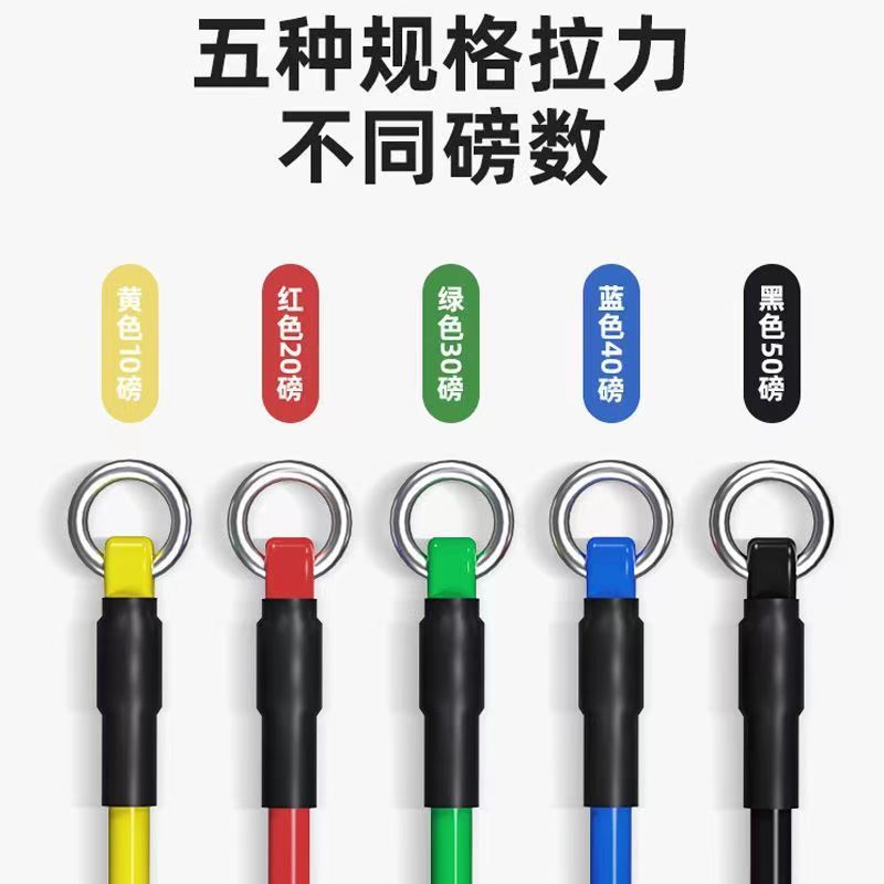 Astai フレッシュテンションロープレジスタンスバンドフィットネス胸筋スポーツトレーニング機器オープンバックトレーニング肩多機能弾性ロープ|undefined