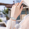 Square brand small design quartz watch, wholesale, internet celebrity, Korean style, simple and elegant design