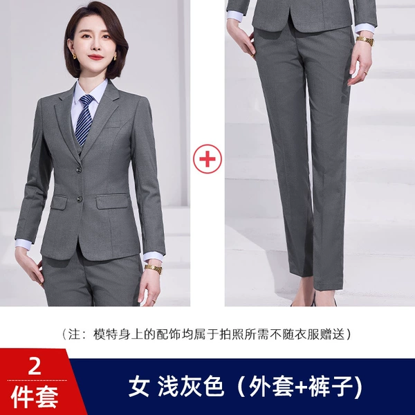 Female light gray (jacket + pants)