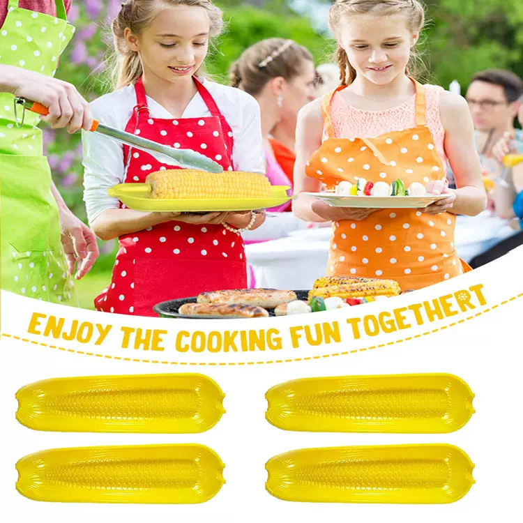 塑料玉米盘烧烤盘玉米叉烧烤套装塑料盘套装