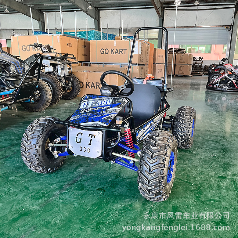 Go-Kart Eléctrico Todo Terreno de Tubo de Acero Q235 con Transmisión por Eje para Deportes al Aire Libre