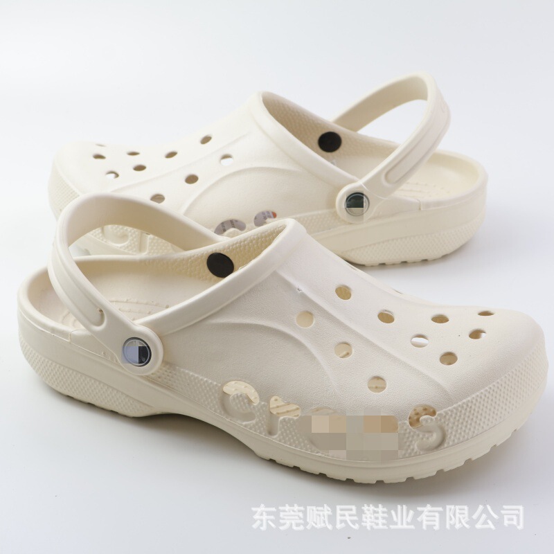 Cross Clogs Celebrity Model Beiya Non-Slip Breathable Lightweight Soft-Soled Casual Versatile Eva Couple Style Sandals