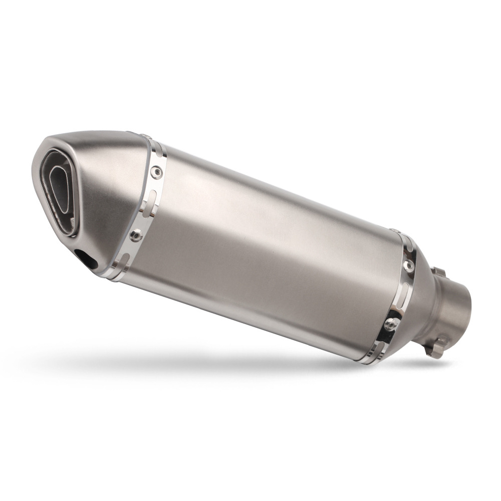Motorcycle Scooter Ghost Fire Rs100 Qiaoge Jinzhan 6 Gy6 Universal Exhaust Pipe Tail Section Modification Small Hexagon