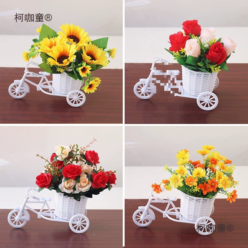 Украшения из искусственных цветочных гирлянд для гостиной, пластиковые шелковые цветы, букеты из сухоцветов, украшения для домашних горшечных растений, украшения для дома от Metabo.