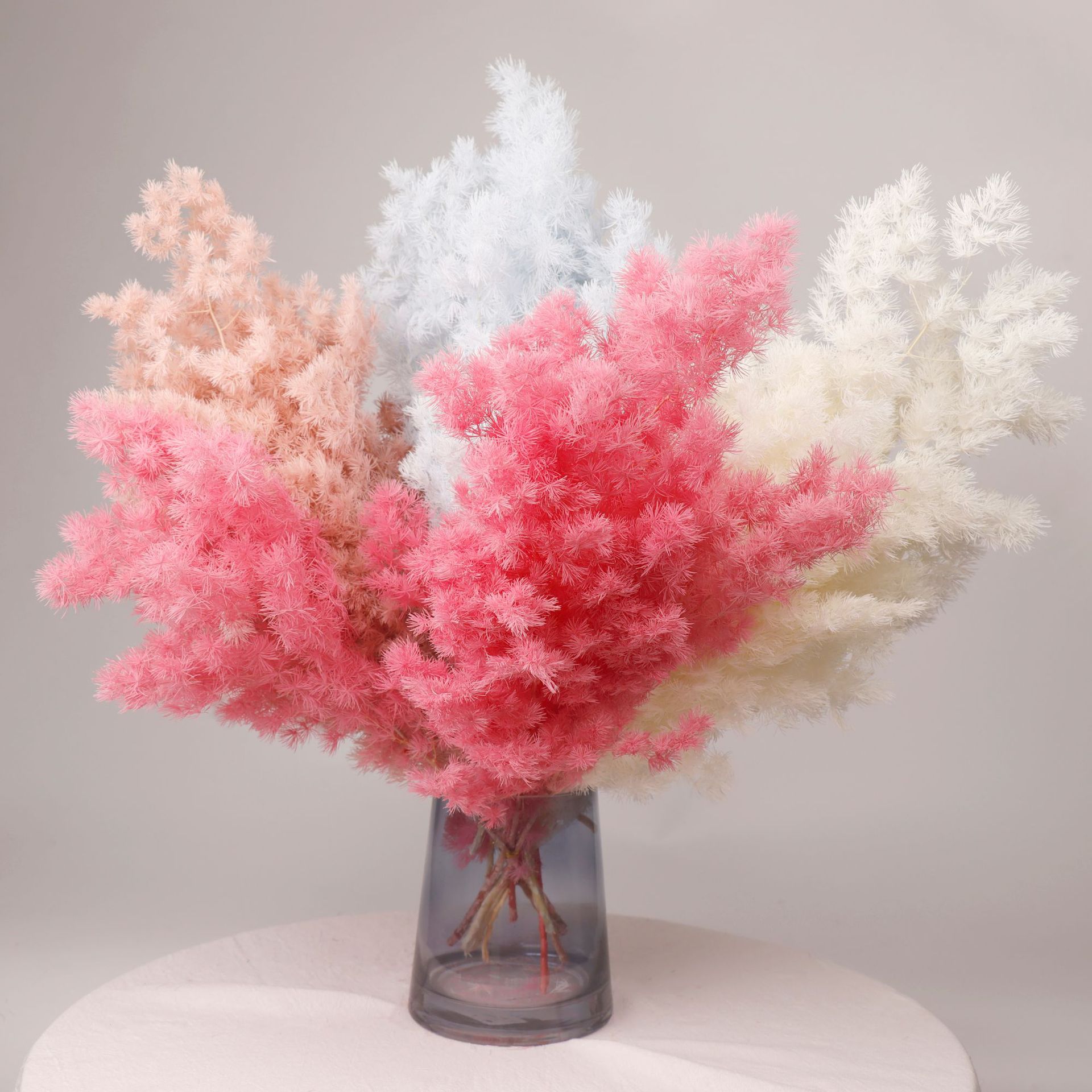 Pino Penglai flor eterna Navidad Pino preservado flor seca ramo Yunnan flor decoración del hogar Accesorios de tiro