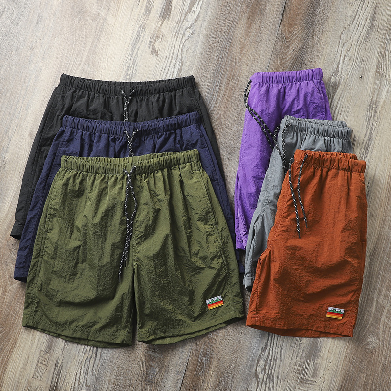Japanese Single Tail Goods! Outdoor Functional Waterproof! Summer Men's Thin Breathable Quick-Drying Sports Fitness Beach Shorts Japanese Single Tail Goods! Outdoor Functional Waterproof! Summer Men's Thin Breathable Quick-Drying Sports Fitness Beach Shorts