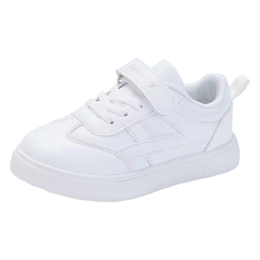 Factory Direct Sales Children's White Shoes Wholesale, School Designated 2026 New Spring and Autumn Boys and Girls Sneakers Campus Shoes