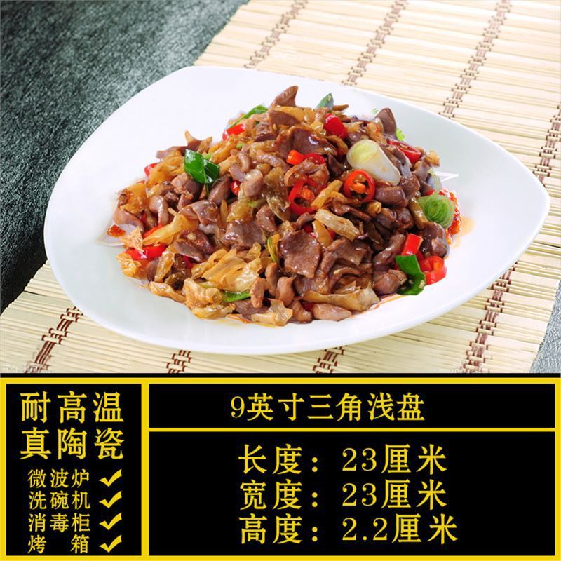 特殊形状プレート、業務用家庭用不規則な白いセラミックディナープレート、ホテル食器、レストラン専用クール|undefined