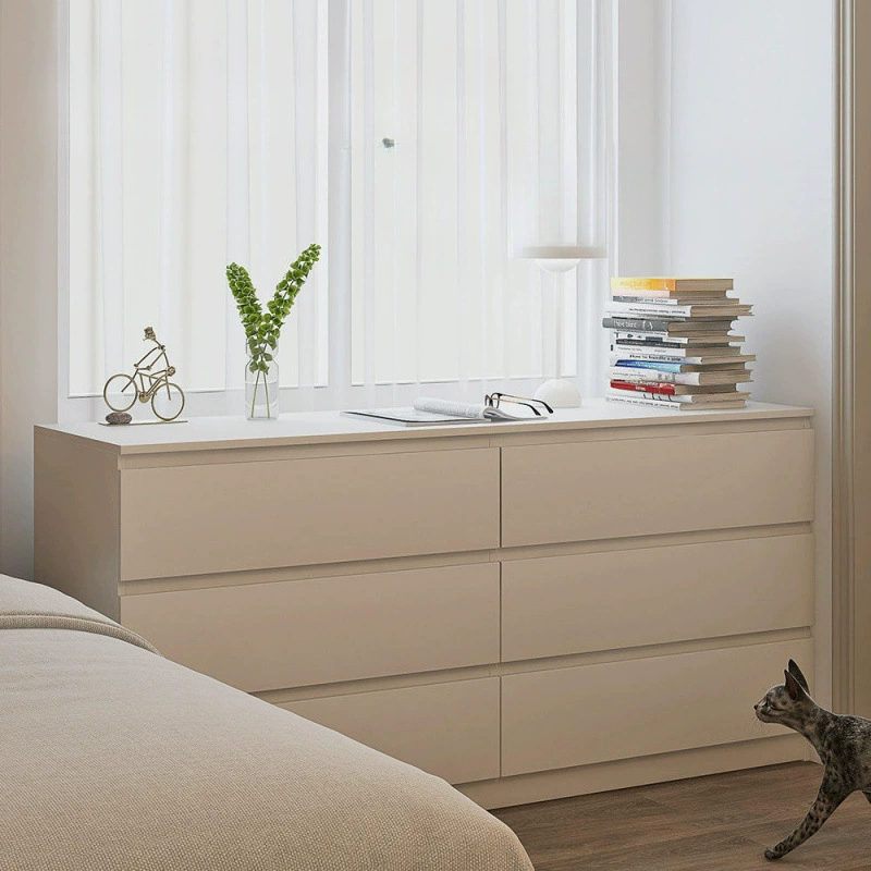 Шкаф с ящиками, бытовой шкаф для хранения из цельного дерева, комод для спальни, простой современный шкаф с ящиками, многослойный шкаф для хранения, гостиная, ТВ-шкаф