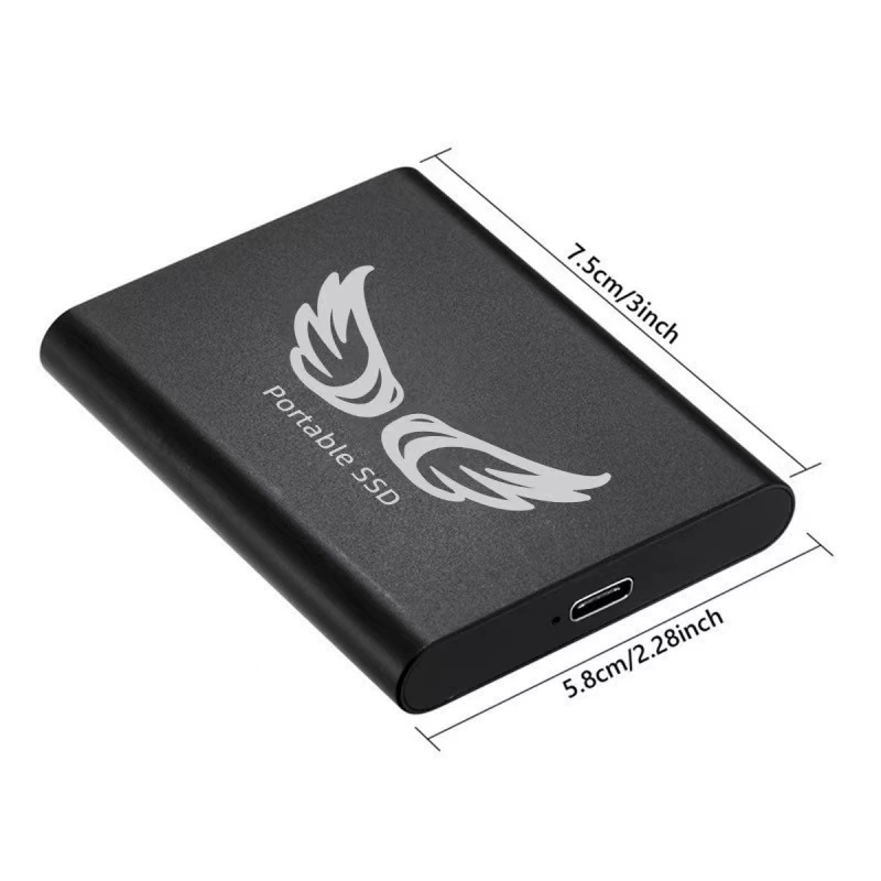Новый портативный SSD 1TB 2TB, твердотельный накопитель большой ёмкости для расширения и обновления, популярная модель