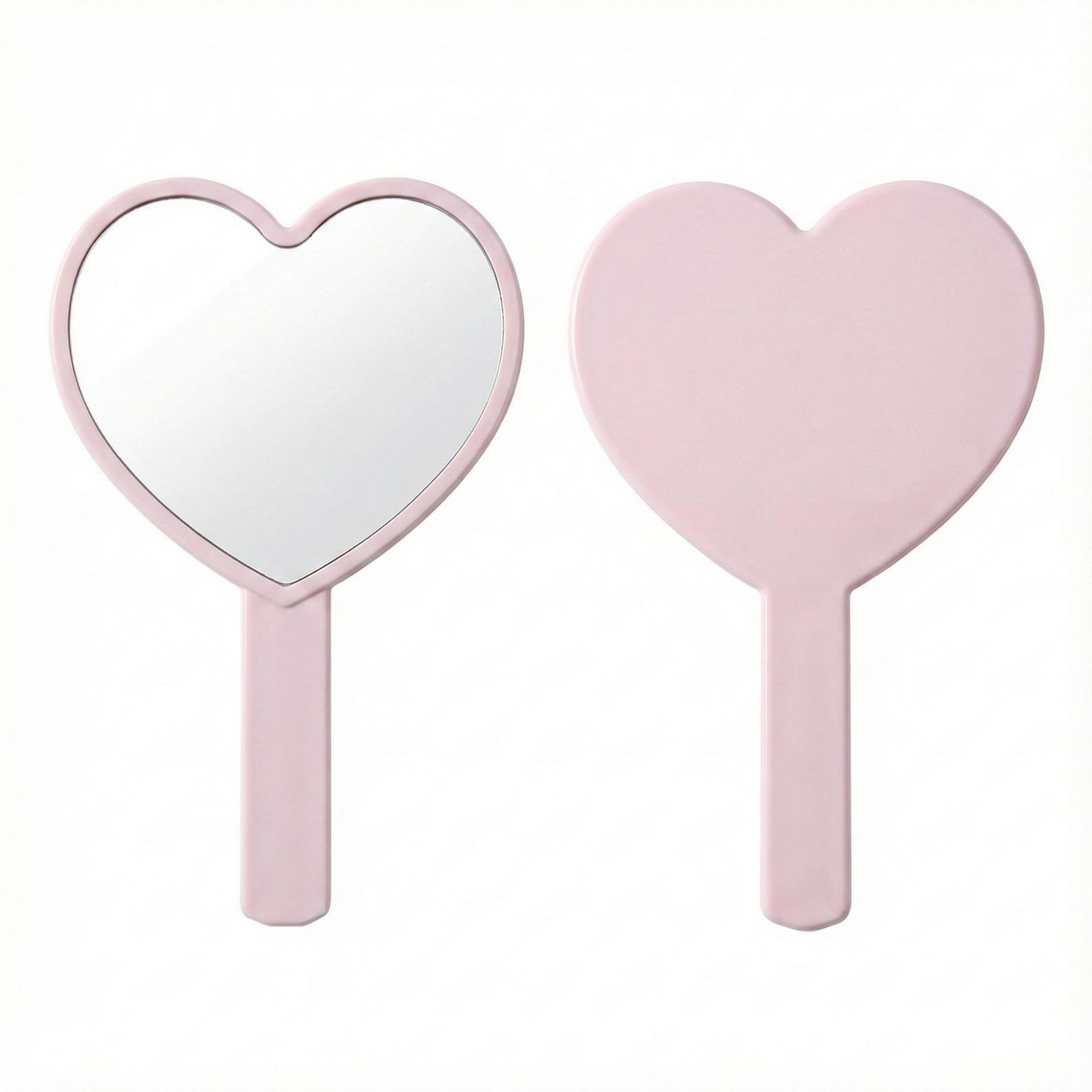 Love handle mirror [pink] 10.5*17cm