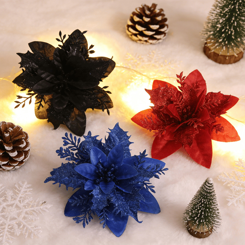 B Three-Dimensional Three-Layer Gold Powder Christmas Flower 14.5cm Christmas Tree Decoration Accessories Source Decoration Artificial Flowers Wholesale B Three-Dimensional Three-Layer Gold Powder Christmas Flower 14.5cm Christmas Tree Decoration Accessories Source Decoration Artificial Flowers Wholesale