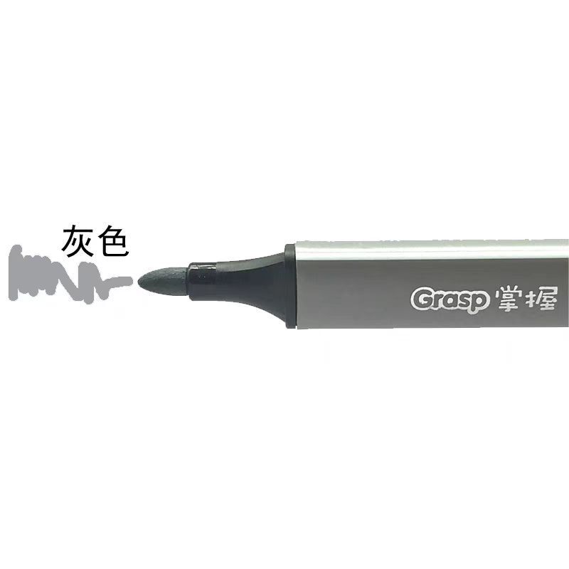 正品の単色のばら売りの三角棒の水彩ペンの大容量の黒色の黄色の大きい赤の緑のピンクの紫色の青い茶色を掌握します。|undefined