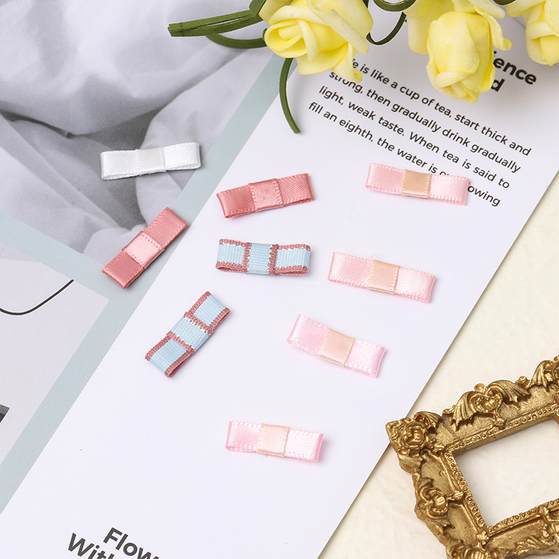 Underwear Universal One-Knot Mini Bow Ready-Made Braided Seamless Popular DIY Material Jewelry