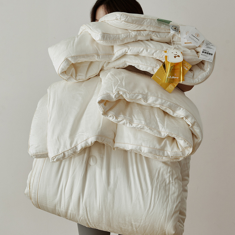 Double A-Grade Maternal and Infant Grade Li Guanqi 55% Soy Protein Fiber Quilt Core Spring & Fall Quilt Mother's Quilt Single Student Winter Quilt