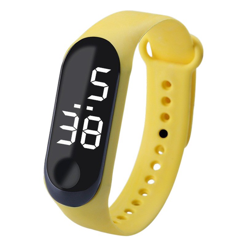 Venta directa de fábrica luz blanca LED reloj electrónico moda impermeable reloj para estudiantes personalidad creativo ocio reloj de deportes al aire libre