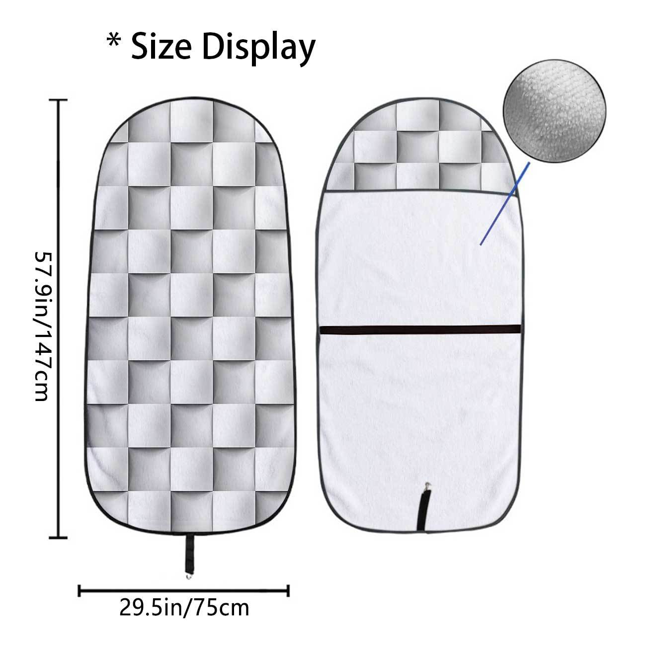 Car seat towel cover for front seats, suitable for gym and exercise, universal for all seasons, car use 171
