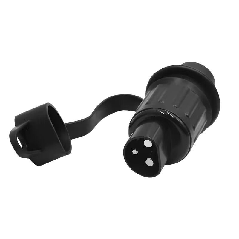 3-Pin 12-Volt Plug Truck Cable Connector 3-Core Tractor European Style Trailer Signal Light Display