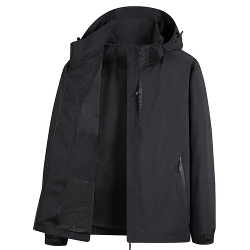 Men's Autumn/Winter 2024 New Arrival Padded and Thick Loose Casual Hooded Jacket Warm Jacket Outerwear