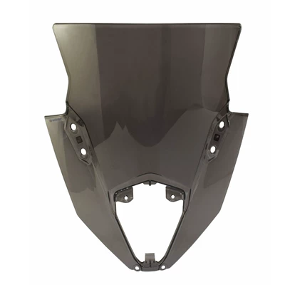 Motorcycle front windshield Ninja 650 ER-6F - grey
