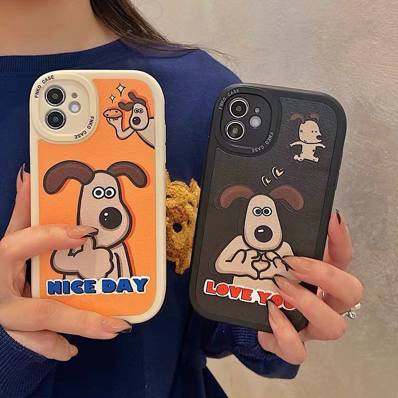 Custodia per cellulare con cane per iphone, cover alla moda_voghion.com