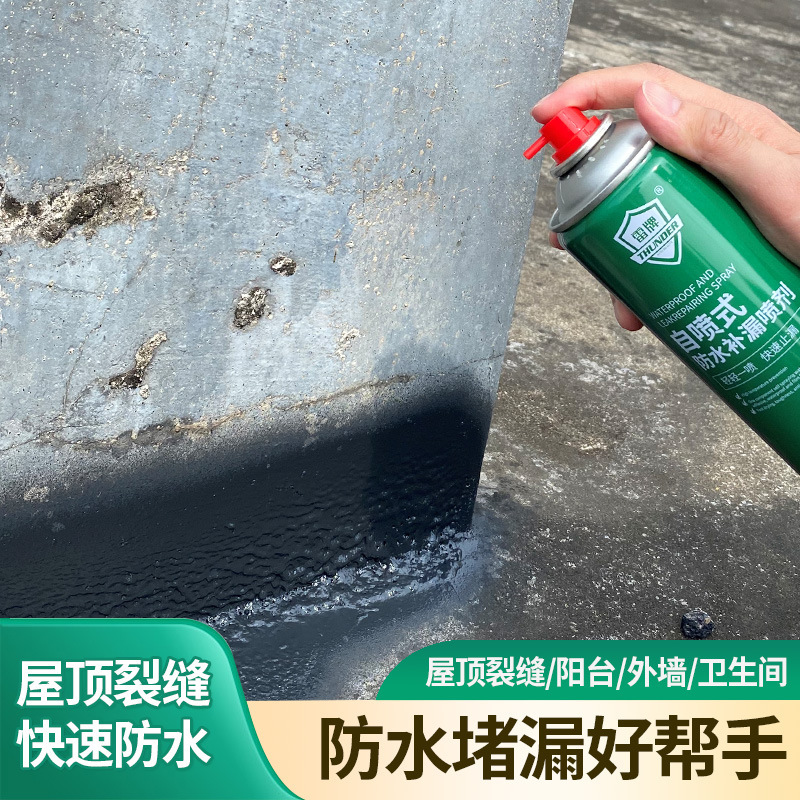 雷牌防水补漏喷漆 外墙顶楼漏水防水防漏堵漏涂料 自喷漆补漏喷剂