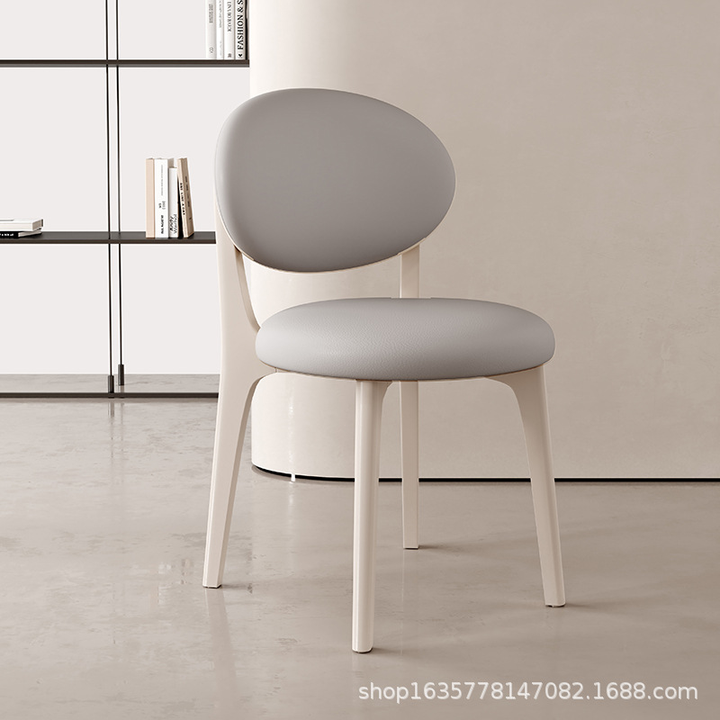 Silla de comedor de madera maciza moderna, comedor casero, hotel, cómodas sillas de respaldo, estilo nórdico, mesa de comedor simple, taburetes