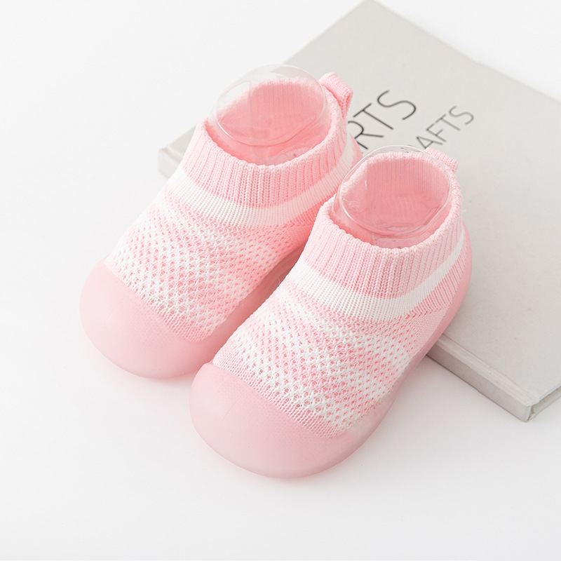 Baobao zapatos para bebés con suela suave antideslizante, zapatos para niños de 1 - 3 años de edad, zapatos para niños, calcetines para niños pequeños, ventiladores y cómodos.