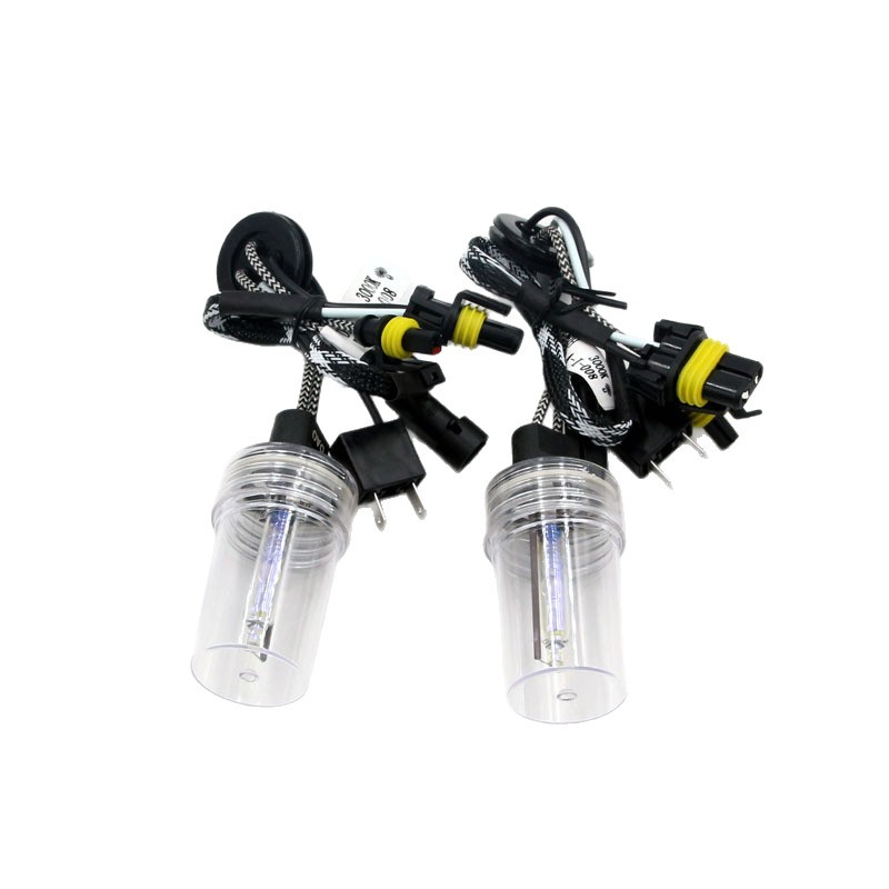 Lámpara del coche modificado limón luz amarilla H3hid xenón bombilla D2H bombilla Super brillante H7 Lime xenón faro