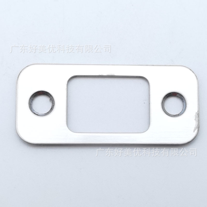 Placa de bloqueo de madera pieza de guía de perno de la puerta bloque de bloqueo cuerpo hebilla pieza perno hebilla caja hardware en stock accesorios al por mayor