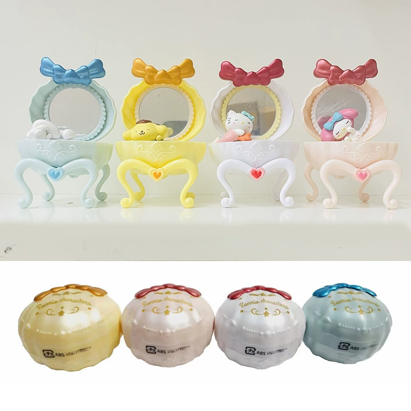 Мини-туалетные столики Sanrio фигурки-капсулы Киннакумо и Меlodи