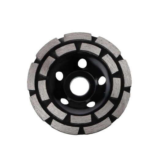 Diamond grinding disc black double row grinding wheel cross-border electric grinding accessories 115/125/180mm wall grinding disc