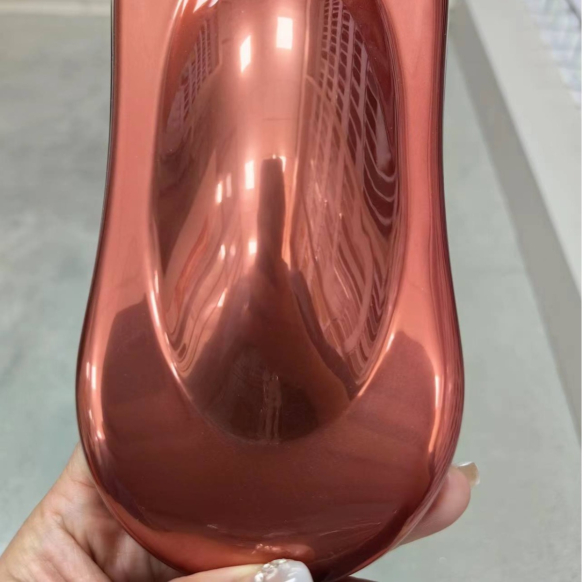 电镀玫瑰金粉末涂料 双涂粉色静电喷涂 热固性粉末金属粉末涂料