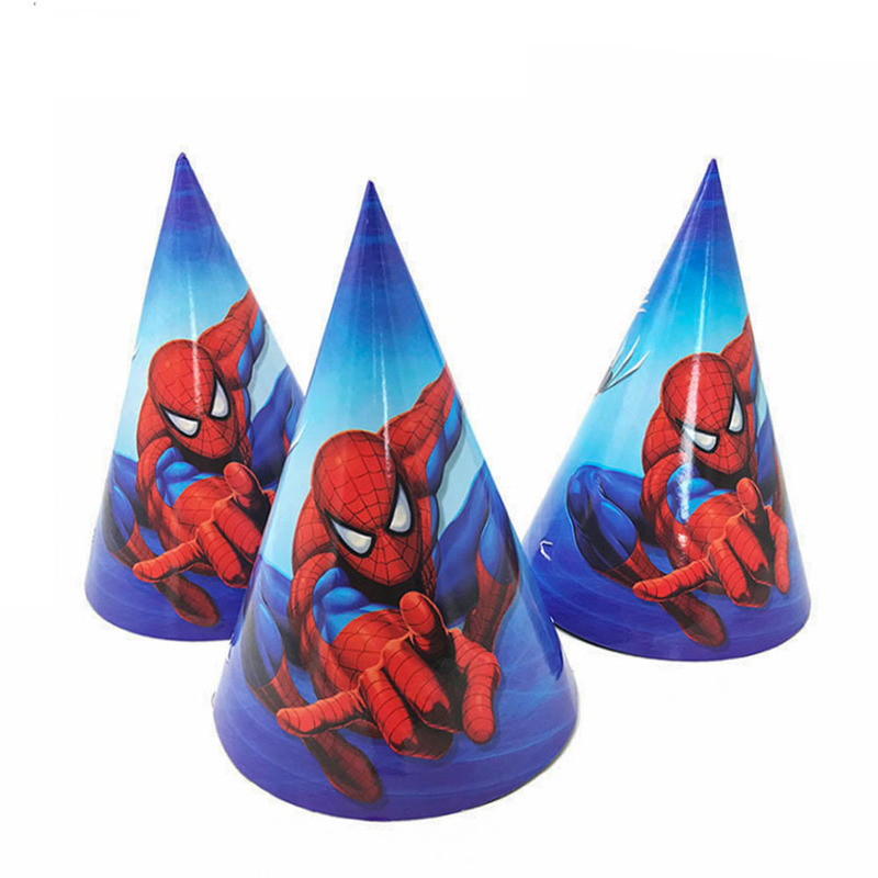 スパイダーマン誕生日パーティー用品使い捨て食器紙皿紙コップティッシュ男の子誕生日パーティー装飾|undefined