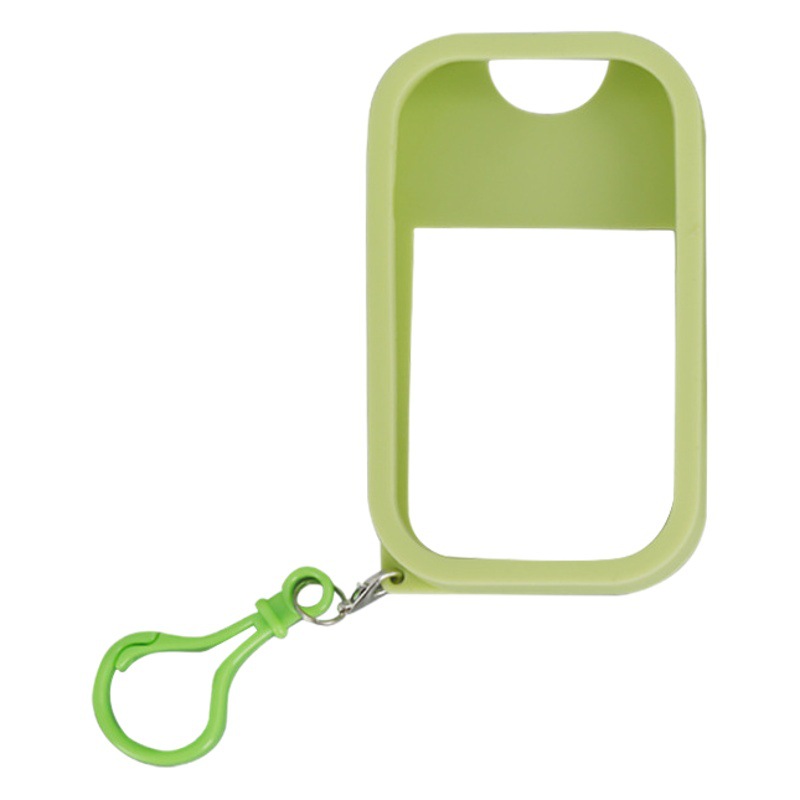 Spot 45ml 50ml tarjeta botella de spray funda protectora desinfectante de manos botella dividida funda de silicona spray bottle