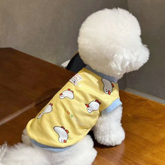 秋季新款宠物背心泰迪小型犬猫咪博美约克夏贵宾比熊狗狗衣服秋天