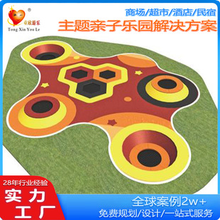 2025 Outdoor Trampoline Trampoline Soft Cushion Kidsren's Trampoline Non-Standard Park Community Manufacturer Direct Supply Underground Jumping