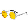 Retro sunglasses, retroreflective glasses suitable for men and women, punk style, European style