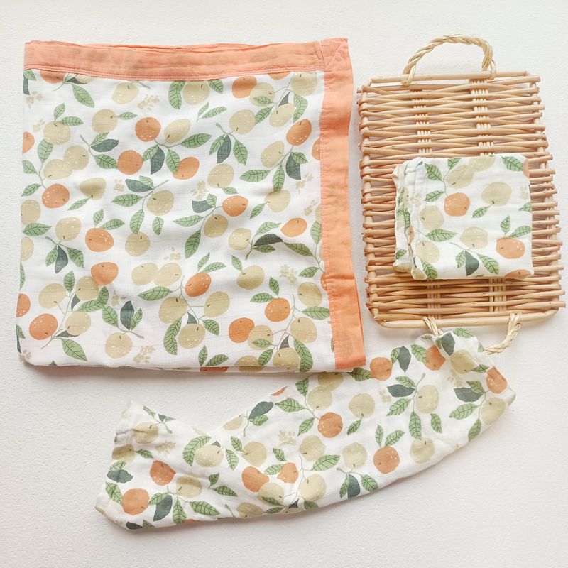 Baby Wrap Single Infant/Layer Gauze Bamboo Cotton Bamboo Fiber Gauze Bath Towel Swaddle Towel Baby Blanket Cover Towel Quilt