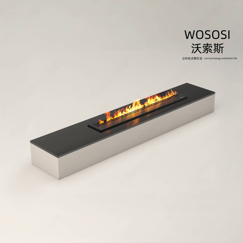网红3d雾化壁炉仿真火焰加湿器嵌入式家用室内客厅电视柜火光装饰