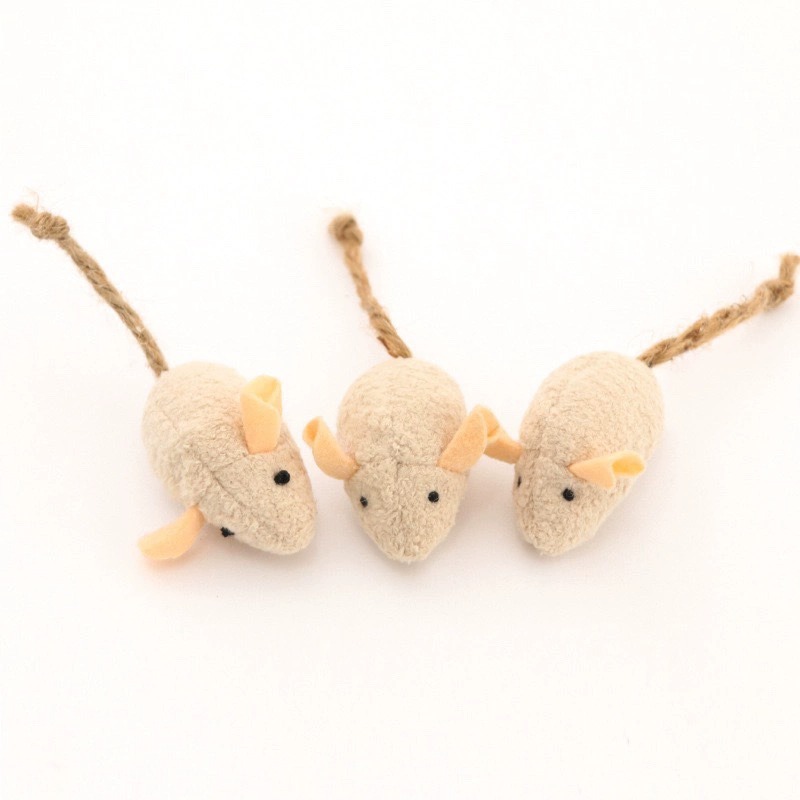Cat Cute Little Brain Mouse Catnip Teasing Fun Pet Toy Solution For Cats Playing Magic Tool_voghion.com