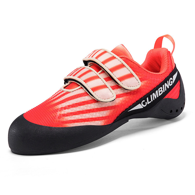 Climbing shoes for children, professional indoor anti-slip climbing training shoes, unisex, for teenagers, suitable for outdoor bouldering and rock climbing