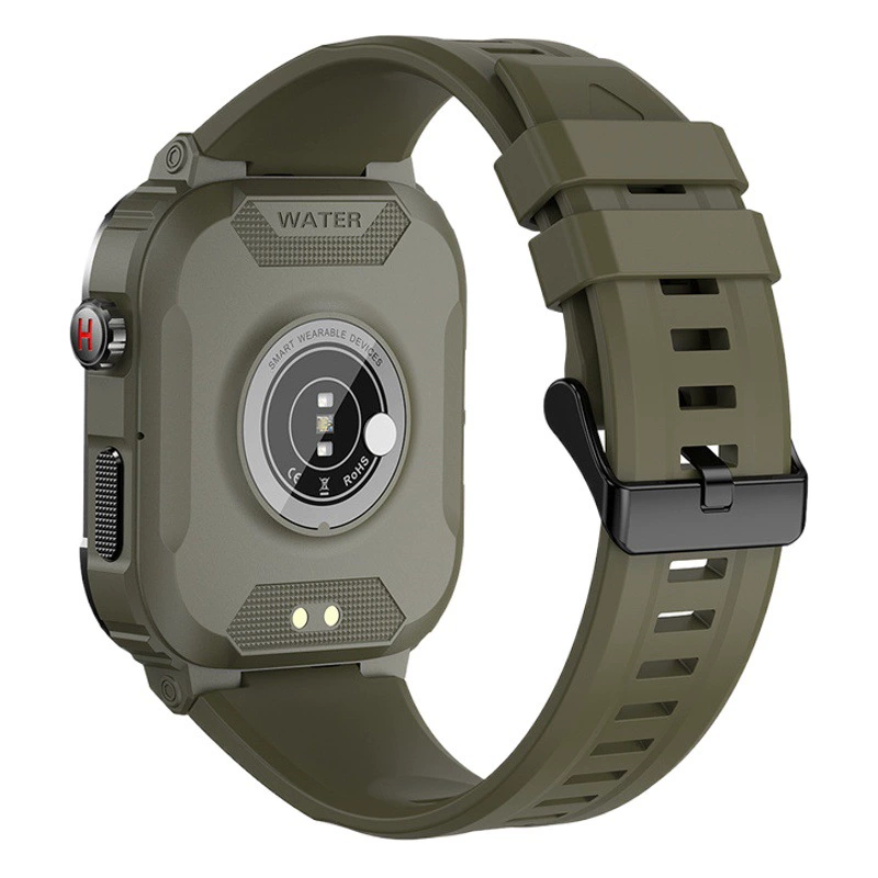 Новые умные часы MK66 с тремя защитой 1,85 HD с большим экраном Bluetooth-вызов наружные многофункциональные часы