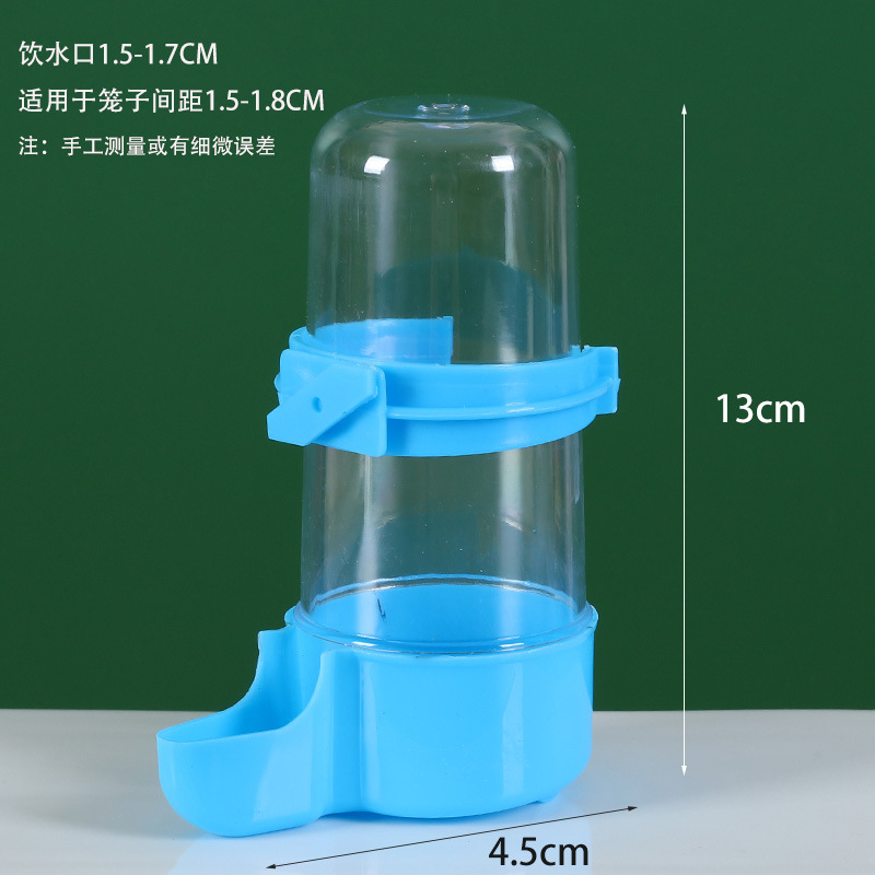 bebida automática especial para loros para aves de alimentación de agua de alta capacidad jaula colgante hámster oso de alambre de oro anti-espiración anti-splash kettle