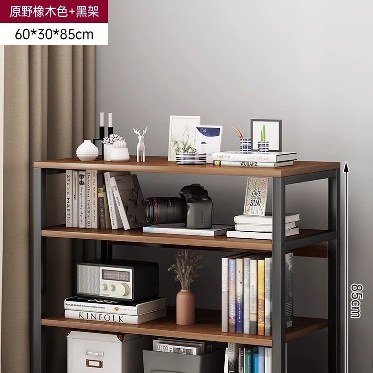 Estante de impresión estante de almacenamiento de hierro forjado estante de almacenamiento de piso multicapa estante de exhibición simple armario de oficina armario