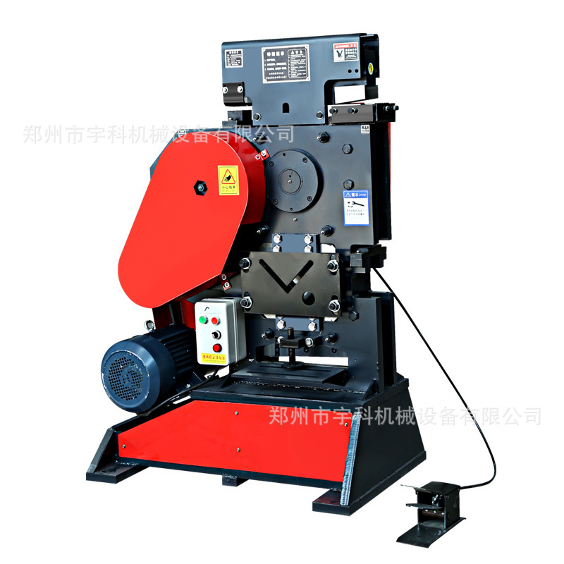Máquina de corte y corte multifuncional de corte y corte de acero de canal de acero de ángulo de hierro de ángulo pequeño máquina combinada