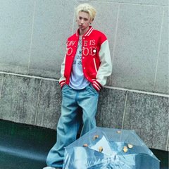 2025sGOODRAND FW Love is good 经典标语拼色轻奢时尚棒球服男女