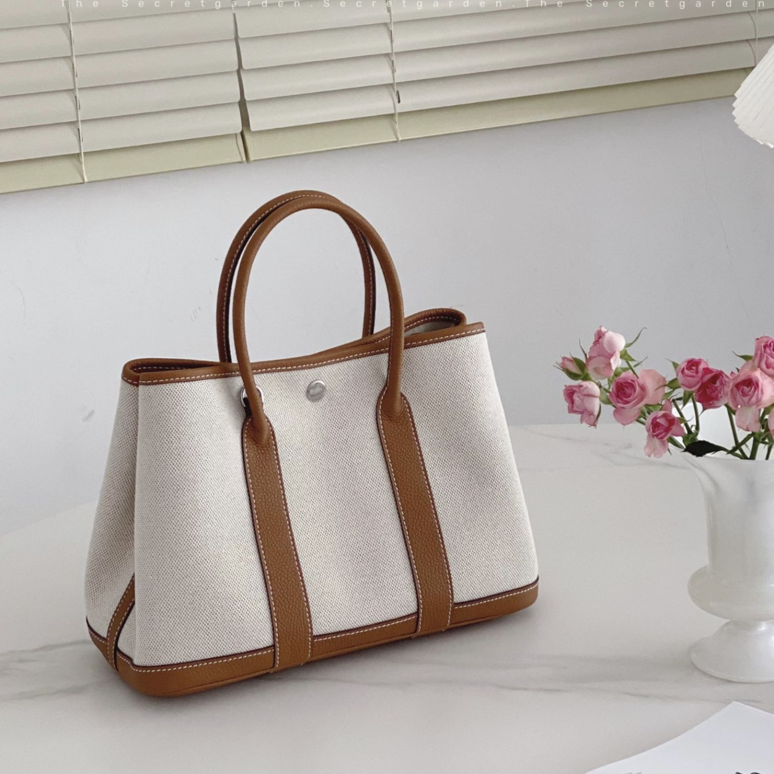 2024 neue kopf schicht rindsleder garten leinwand große kapazität Tongle freizeit handtasche schulter umhängetasche_voghion.com