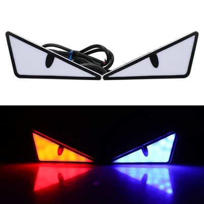 screw light triangle devil | Other lights - triangular-light-red-and-blue-2-piecesset