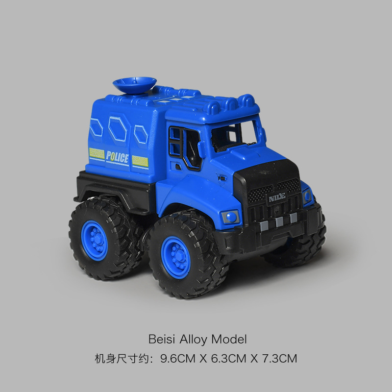 Coche de ingeniería infantil coche de juguete niño coche de inercia excavadora coche modelo de juguete de regalo para niños